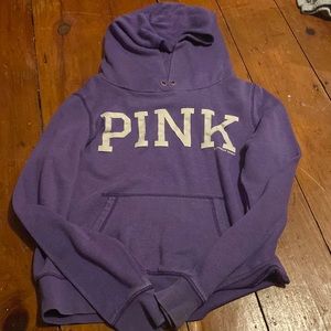 Pink purple hoodie from PINK